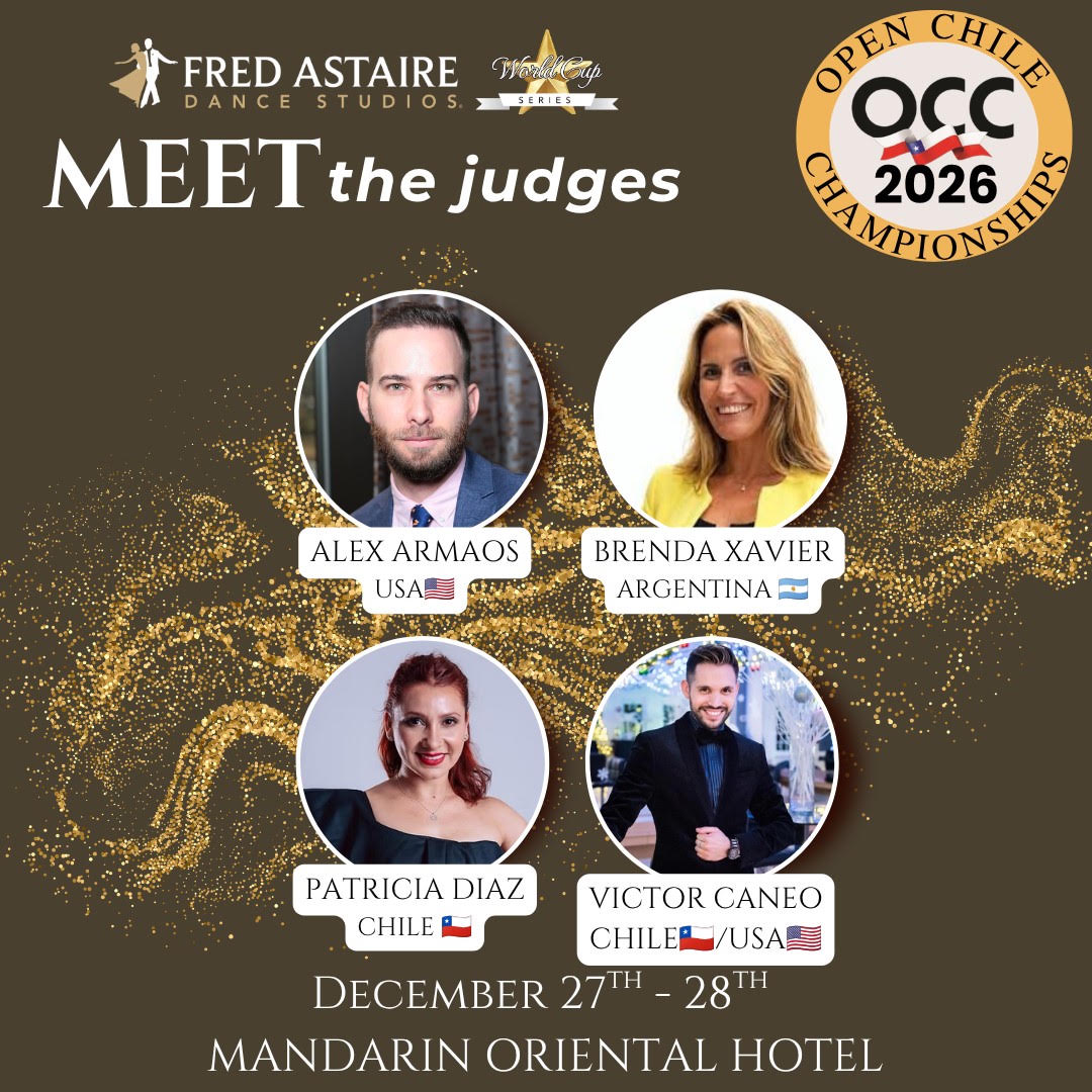 The adjudicator panel of Open Chile Championships 2026